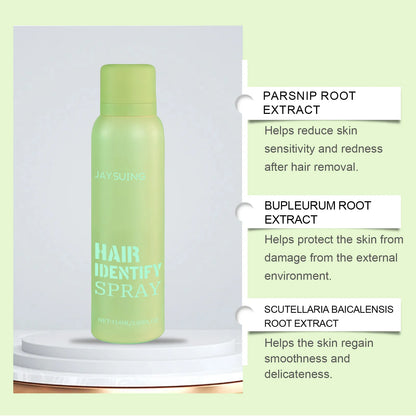 Hair Growth Inhibitor Face Hair Identifier Spray Shaving Dermaplaning Non-irritating Slow Regrowth Permanent Hair Removal Spray