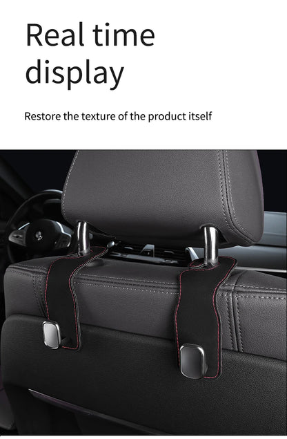 Car Hooks - Rear Seat Back Hooks for Vehicle Storage of Small Items