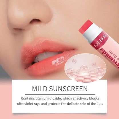 Ceramide Lip Balm Mild Ingredient Waterproof Long Lasting Moisturizing Lips Reduce Fine Line Exfoliating Lip Care Repair Product