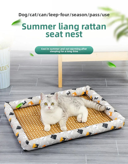 Pet Ice Pad Summer Cat Kennel Pet Cushion Pet Mat Pet Bed