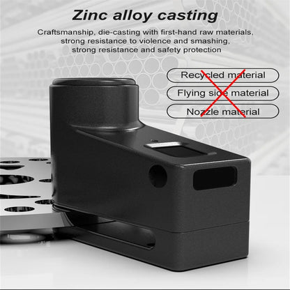 Smart Fingerprint Disc Brake Lock Anti-theft Bluetooth Electric Lock Waterproof for Motorbike Bicycle