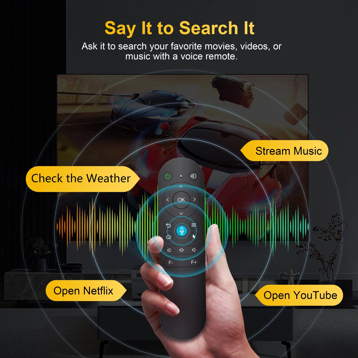 Portable Projector Wifi Bluetooth Led Smart Voice Remote Control Digital Projector Full HD 1080P Projector 4k Game Projectors