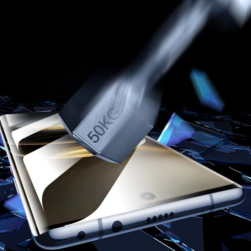 9H Tempered Glass For Vivo X100 Ultra X100Pro 3D Curved Screen Protector On VIVO X100S Pro Clear Anti Blue Light Glass