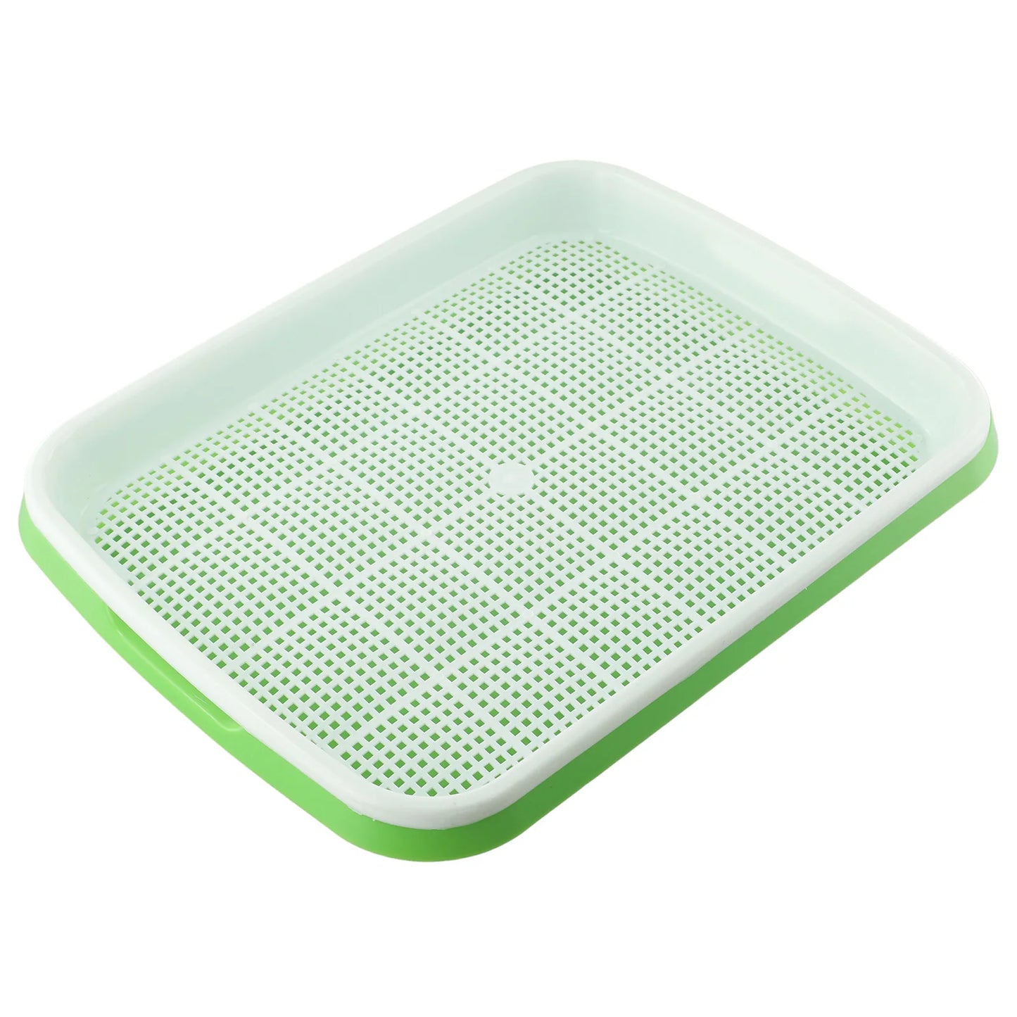Microgreens Sprouter Tray Hydroponic / Sprouting Tray For Sprouts Vegetable Horticultural Garden DIY Nursery Potted