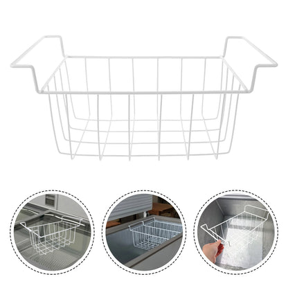 Refrigerator Organizer Bin Clear Plastic Food Storage Organizer Fridge Storage Box With Divider Freezer Pantry Kitchen Organizer