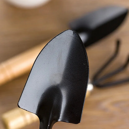 3pcs, Premium Gardening Tool Set for Growing Vegetables, Flowers, and Succulent Potted Plants - Includes Shovel, Rake, and Spade