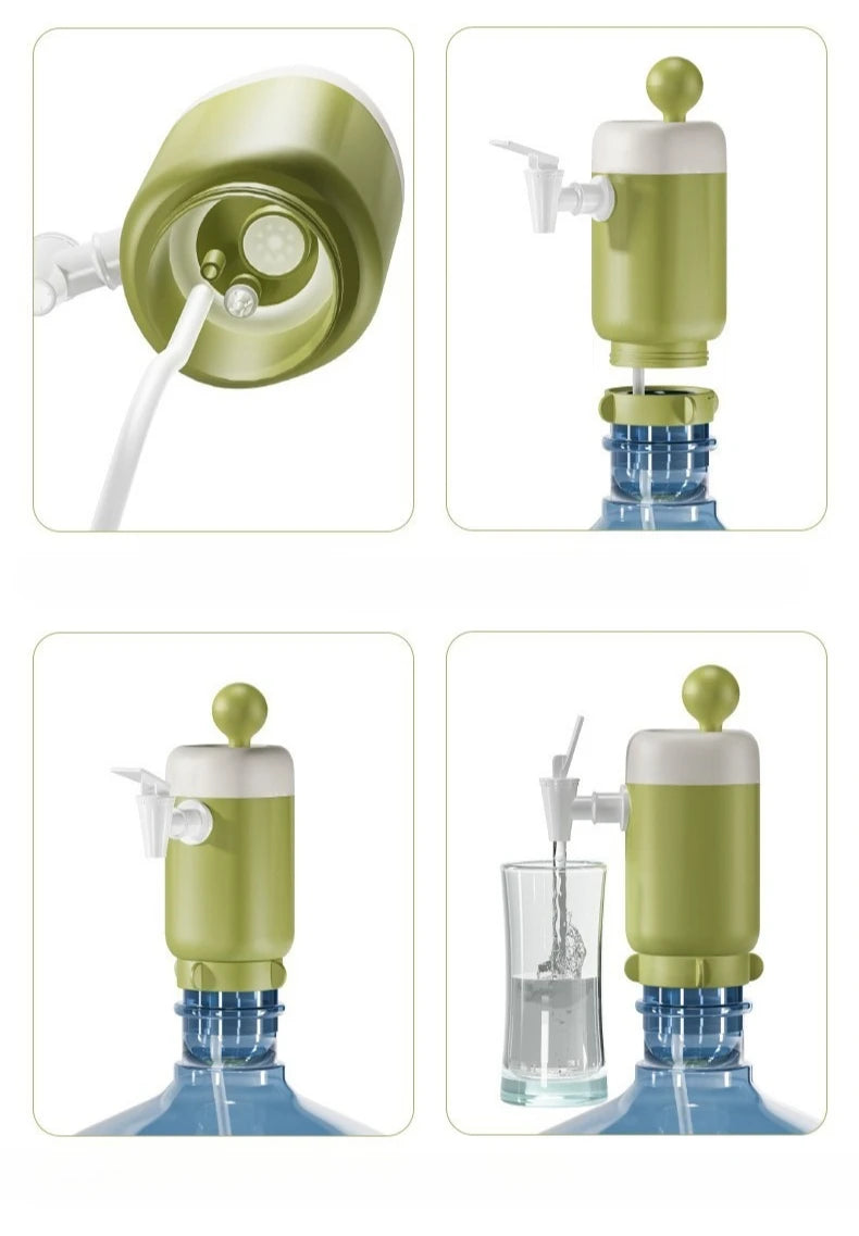 Automatic Water Dispenser Bucket Water Pressure Pump Portable Drinking Water Dispenser Hand Press Water Pumps