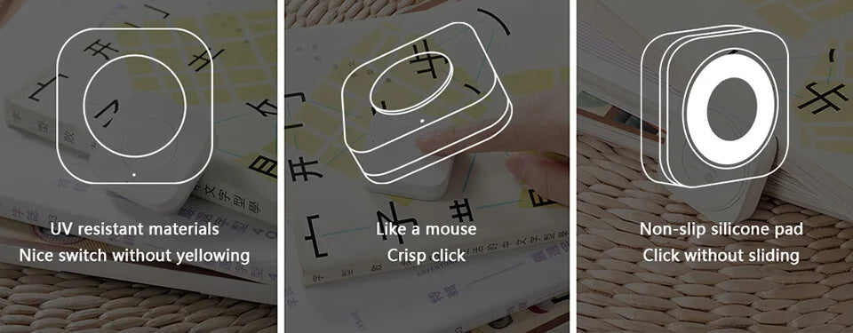 Aqara Mini Wireless Switch Zigbee Connection Versatile 3-way Control Button For Smart Home Devices Compatible With Apple HomeKit