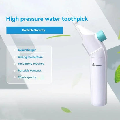Oral Irrigator Cordless Water Teeth Cleaner Portable Water Dental Flosser Pick Teeth Pick for Teeth Cleaning