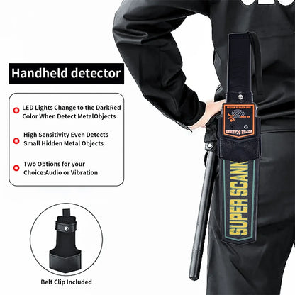 Metal Detector Handheld Metal Detection Outdoor Gold Finder Portable Scanner Depth Wall Detector Safe Checking Tool