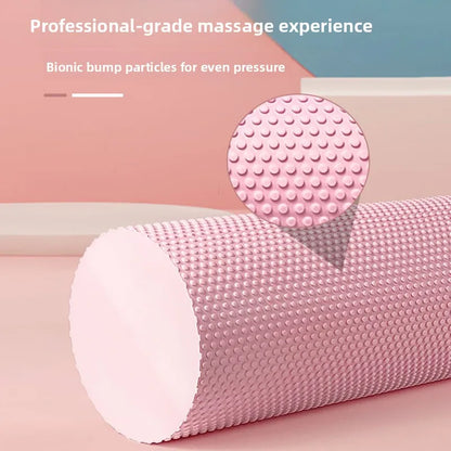 Extended 90cm  EVA Foam Roller Me Pattern Yoga Massage Sti Fitn Exercise Muscle Relaxation Roller