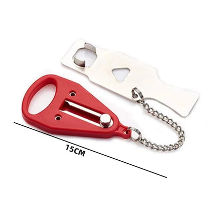 Travel Accommodation Door Security Lock Home Room Hotel Anti-theft Security Lock Metal Lock Portable Door Lock Security Latch