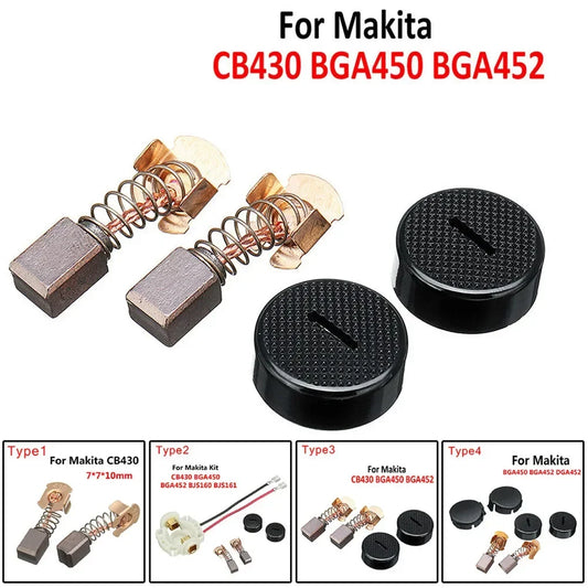 Carbon Brush Holder Cap Cover For Makita CB430 BHP460 BHR200 BGA452 Electric Grinder Power Tools Accessories
