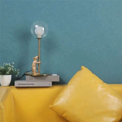 Modern Decorative Floor Lamps Resin Animal Stand Lamps LED Desk Lights Mouse Table Lamps Home Decor Desk Lamp Lighting Fixtures