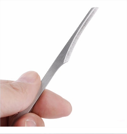 Pedicure Knife Tools for Feet Stainless Steel Foot Scrubber Dead Skin Remover 1/2/5Pcs Foot Scraper Knife Scraping Manicure Tool