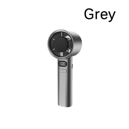 Xiaomi Portable Handheld Fan 120 Wind Speed Mini Leafless Handheld Fan USB Charging Fan Electric Charging
