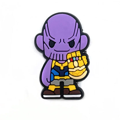 28styles Movies Super Hero Shoe Charms for Clogs Sandals Decorations shoes Accessories PVC Charms Cartoon Kids Gifts