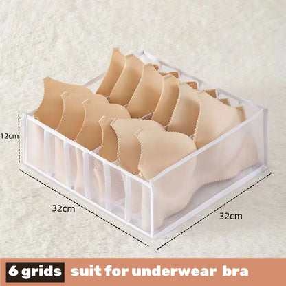 Organizer For Underwear Socks Bra Pants Scarf Tie Storage Box Jeans Clothing Organization Dividers For Drawers Clothes Organizer