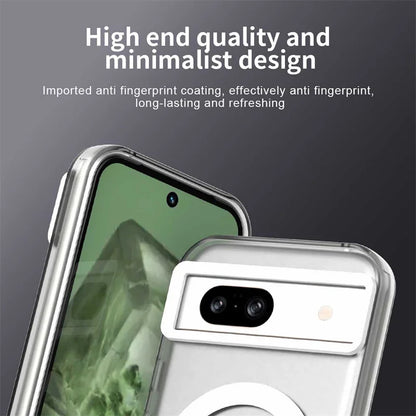 For Google Pixel 8A Case Magsafe Wireless Charging Cover Google Pixel 8A Case Shockproof Matte TPU Phone Bumper Google Pixel 8A