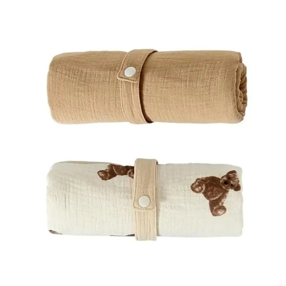 Soft Baby Diaper Changing Pad Strong Absorbent Breathable Infant Diaper Mat Hypoallergenic Diapering Sheet Baby Bed Pad Nursery