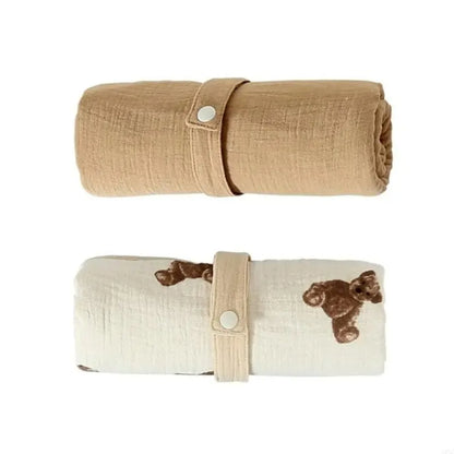 Soft Baby Diaper Changing Pad Strong Absorbent Breathable Infant Diaper Mat Hypoallergenic Diapering Sheet Baby Bed Pad Nursery