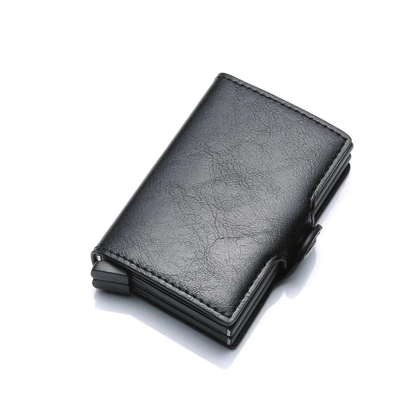 Anti Rfid Blocking Men Wallets with Custom Name Carbon Fiber Mini Wallet Large Capacity Card Holders Small Money Bag Male Purses