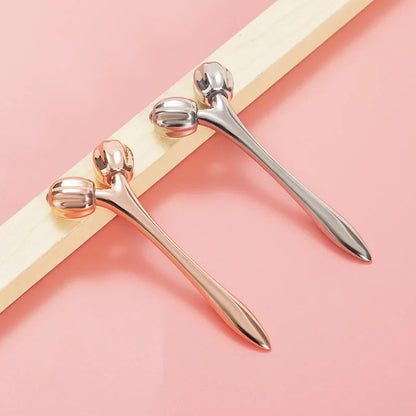 Double Roller Ball Eye Cream Massage Stick Facial Massager Lift Import Eye Care Tool Under-Eye Puffiness And Wrinkle Reduction