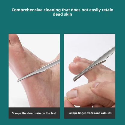 Stainless Steel Dead Skin Remover Toe Nail Shaver Foot Knife And Callus Rasp For Pedicure And Foot Care Skin Care Beauty Tool 1P