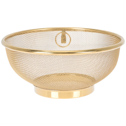 Stainless Steel Oil Filter Strainer Fine Mesh Sieve Colander Rice Drainer Metal Strainers Kitchen Tools Dining Accessories Food