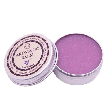 Lavender Aromatic Balm Help Sleep Soothing Cream Essential Oil Insomnia Care Lavender Hydration Soothing for Insomnia Care 13g