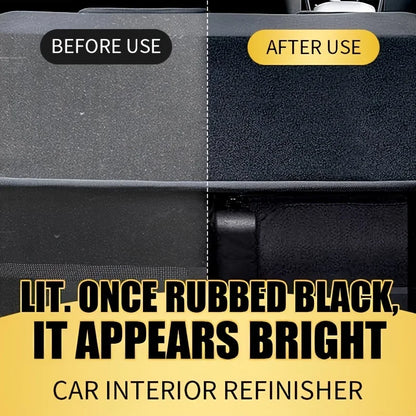 1 Piece 100g Car Repair Kit: Black Interior Wax, Dashboard, Plastic, Tire, Imitation Leather Seat Care Paste, External Plastic Renovation Paste - Comprehensive Rejuvenation Car Interior