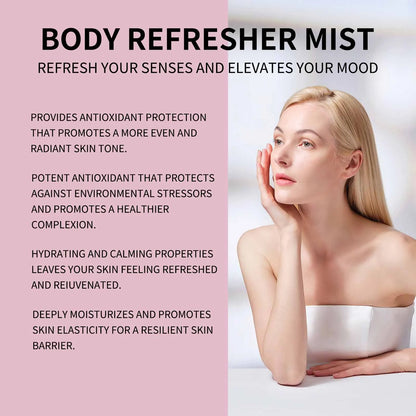 100ml Body Spray Strawberry Shortcake Milk Mist Long Moisturizing Brightening Soothing Body Increase Elasticity Firming Sprsy