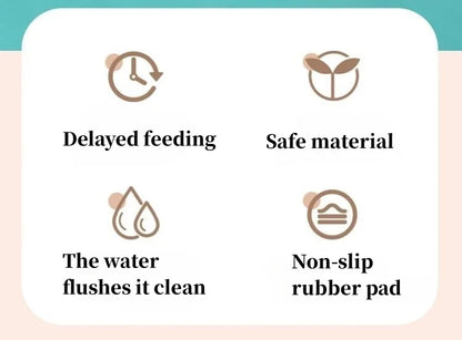 Pet Slow Food Bowl Anti-choking Feeder PP Plastic Dish Bowl Home Dog Eating Plate Anti-gulping Feeding Supplies