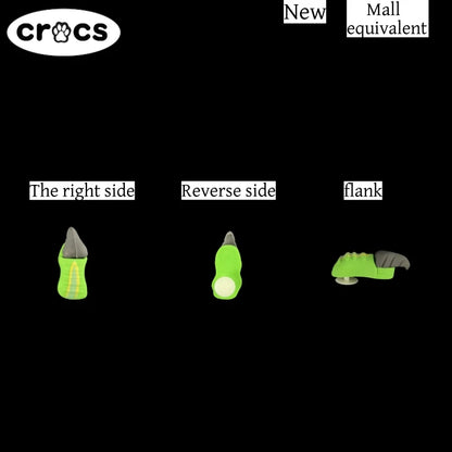 3/6Pcs Dinosaur Claw 3D Stereoscopic Shoe Accessories for crocs