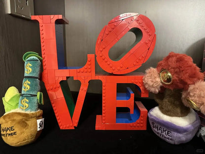 Hprosper For Art Love Decorative Lamp Home Decor Gift for Valentine's Day