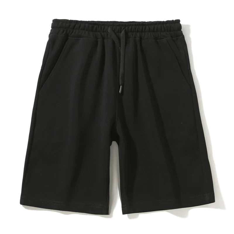 Summer Men Shorts.Drawstring Waist Gym Fitness Sweat Short.Straight Loose Workout Joggers