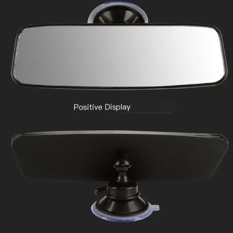 Anti-Glare Baby Car Monitor Mirror - Suction Cup Mounted Central Observation Mirror for Driving School & Parent Safety