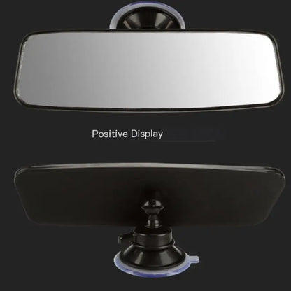 Anti-Glare Baby Car Monitor Mirror - Suction Cup Mounted Central Observation Mirror for Driving School & Parent Safety
