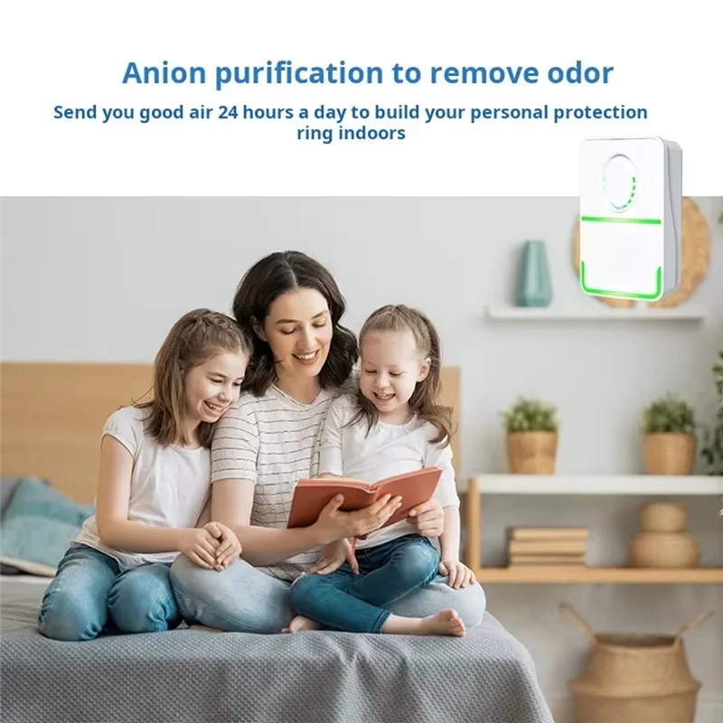 Hot Selling Negative  Air Purifier For Home, Bathroom Odor & Pet Deodorizer, Efficient Methanol Smell Removal, Compact Cleane