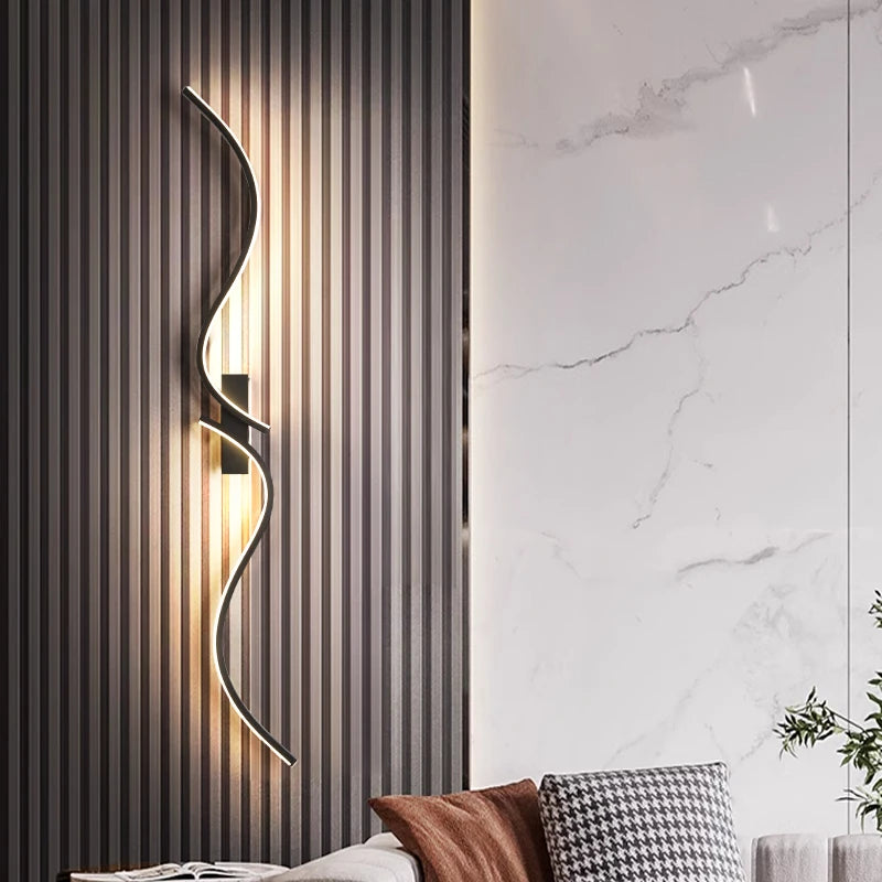 Modern Wall Lamp Letter LED Decorative Lights Nordic Living Room Wall light Corridor Hang Lamp Home Decoration Lighting Fixtures