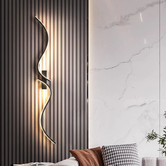 Modern Wall Lamp Letter LED Decorative Lights Nordic Living Room Wall light Corridor Hang Lamp Home Decoration Lighting Fixtures