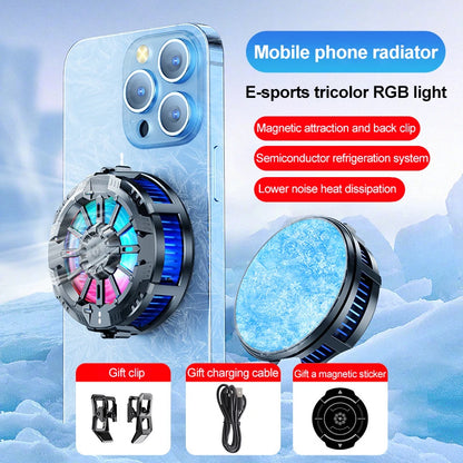 Phone Cooling Fan For Mobile Phone Radiator Phone Cooler For Games Water Cooler For Mobile Phone cooling Fan Phone Radiator Fan