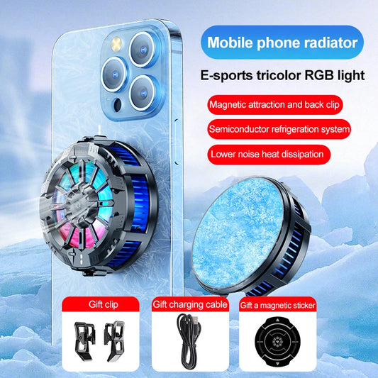 Phone Cooling Fan For Mobile Phone Radiator Phone Cooler For Games Water Cooler For Mobile Phone cooling Fan Phone Radiator Fan