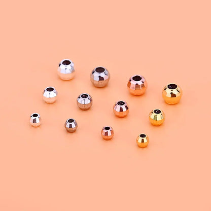 5pcsracelet DIY loose beads Thai silver laser beads silica gel beads 925 silver accessories accessories accessories accessories