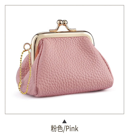 Women Wallets RFID Blocking Bank Card Purse Cowhide Leather Card Holder Mini Credit Coin Case Compact EDC Wallet