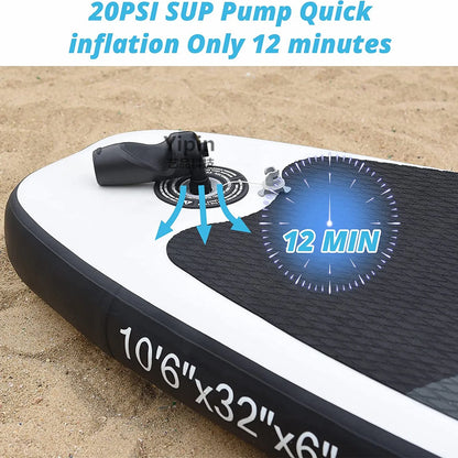 Electric Air Pumps Wireless Inflator Plastic Rechargeable for Camping Gear Paddle Board Pool Toys Tire Quick Inflation