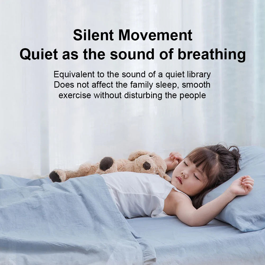 Portable Pedal Exerciser Mini Exercise Bicycle Adjustable Resistance Home Bike Trainer Indoor Under Desk Leg Rehabilitation