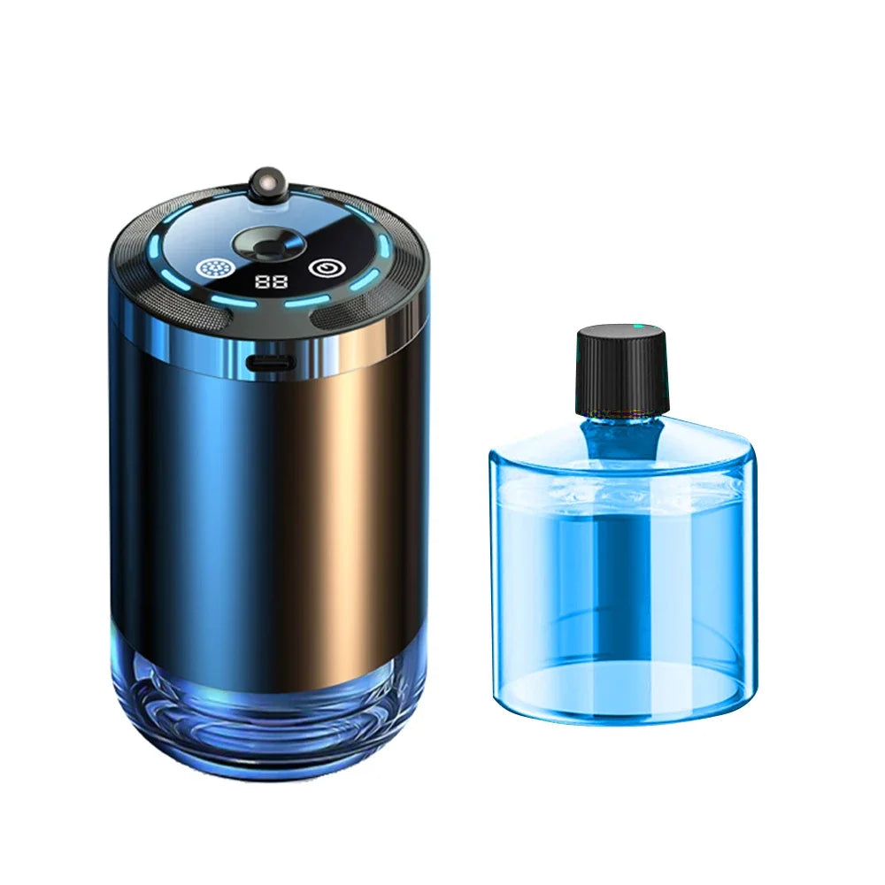 Rechargeable Car Air Diffuser Fragrance Humidifier Aroma Car Air Freshener Long Lasting Odor Eliminator Removing