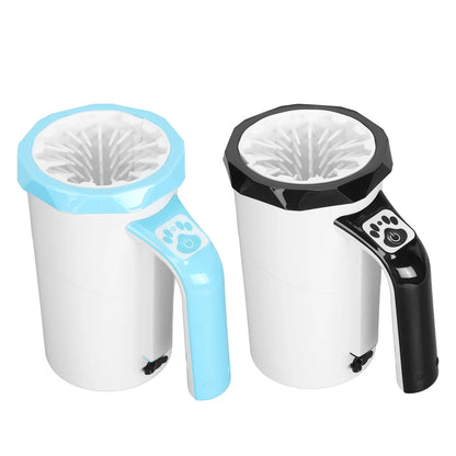 Automatic Dog Paw Cleaner Powerful Rechargeable Dog Paw Washer Cup Hands  Multifunction Silicone  for Large Dogs