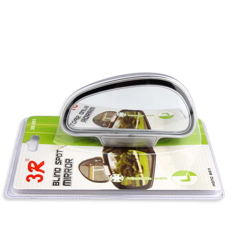 1PC Car Mirror 360 Degree Adjustable Wide Angle Side Rear Mirrors blind spot Snap way for parking Auxiliary rear view mirror ﻿